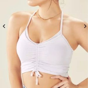 Fabletics Midi Crop Top Sports Bra